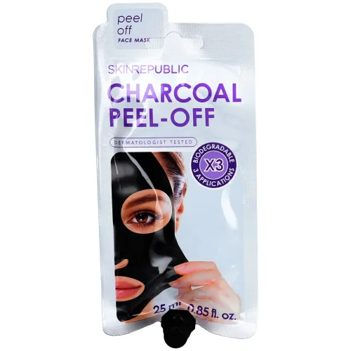Skin republic, Skin Republic Charcoal Peel-Off Face Mask (25ml)