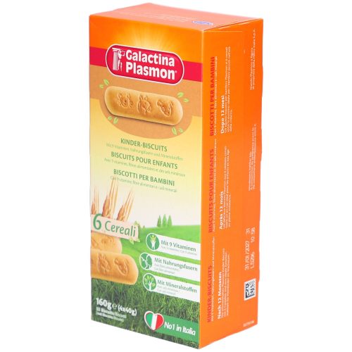 Galactina Plasmon, Galactina Plasmon 6 Cereali Kinder-Biscuits (4x40g)