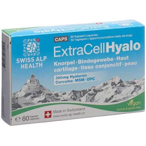 Swiss Alp Health, Swiss Alp Health Extra Cell Hyalo Kapseln (60 Stk)
