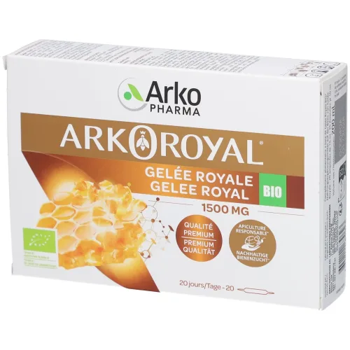 Arkopharma, ARKOROYAL Gelee Royal 1500mg (20x10ml)