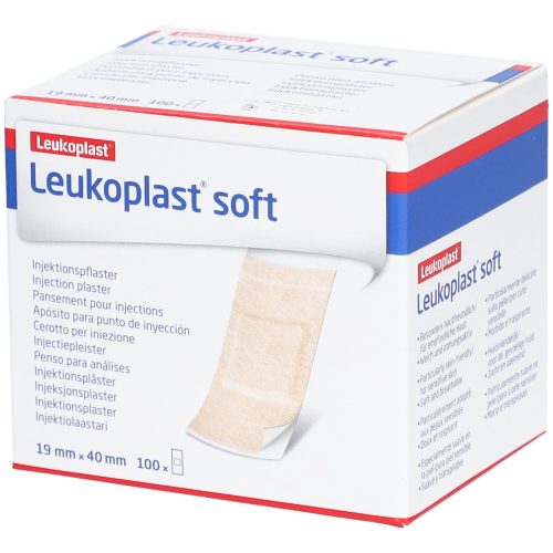 Leukoplast, Leukoplast soft Injektionspflaster 19x40mm (100 Stk)