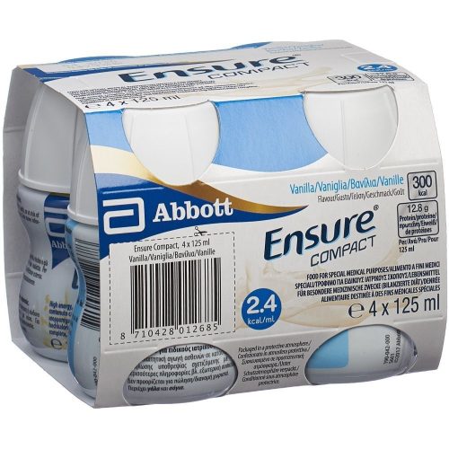 Ensure, Ensure COMPACT 2.4 Kcal/ml Drink Vanille (4x125ml)