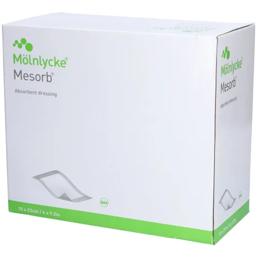 Mesorb, Mesorb absorbierender Verband 10x23cm steril (50 Stk)
