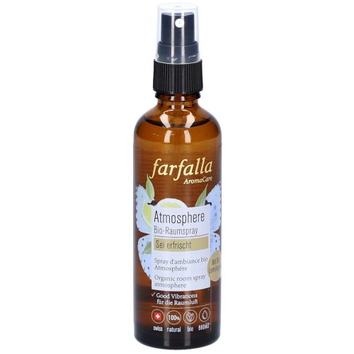 farfalla, farfalla sei erfrischt, Lemongrass, Atmosphère Bio-Raumspray, 75ml