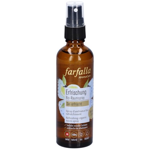 farfalla, FARFALLA Bio-Raumspray sei erfrischt Zitrone 75 ml