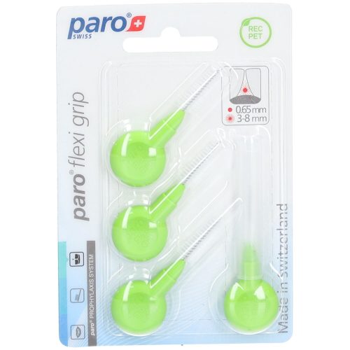 Paro, Paro Flexi Grip medium hellgrün 3/8.0mm konisch (4 Stk)