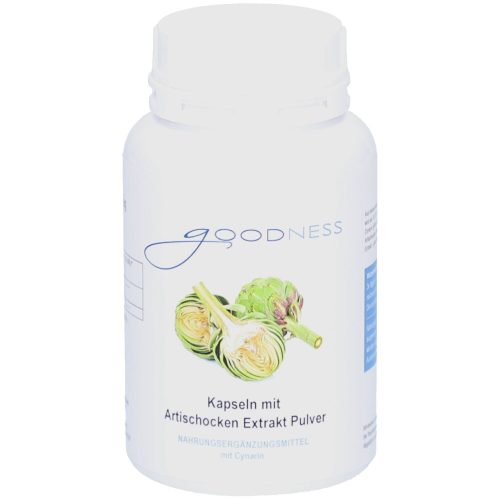 Goodness, Goodness Artischocken-Kapseln 500mg Cynarin (100 Stk)
