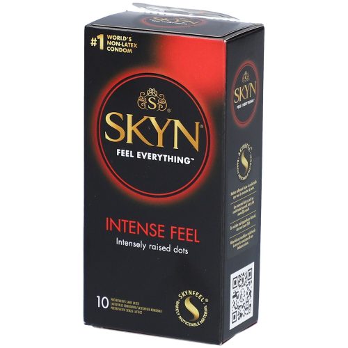 Manix, Manix - Skyn Intense Feel Latexfreie Kondome - Nude - Polyisopren - 10 Stück