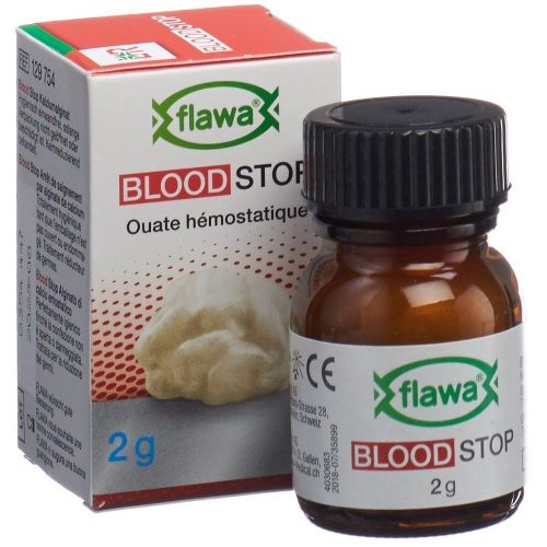 FLAWA, FLAWA Blutstillende Watte sterilisiert Glas (2 g)