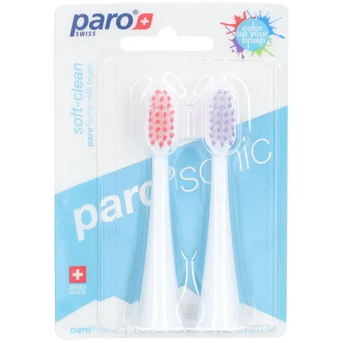 Paro, paro sonic soft-clean Ersatzbürsten (2 Stk)