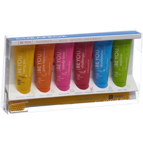 CURAPROX, CURAPROX BE YOU Six-taste-pack 10ml