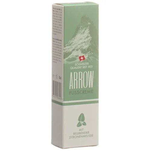 ARROW, ARROW Fusscreme mit belebender Zitronenmelisse (65ml)