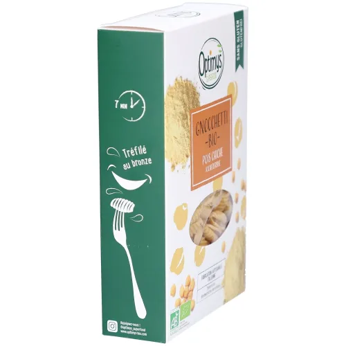 OPTIMYS, OPTIMYS Gnocchetti Kichererbsen Bio (250g)