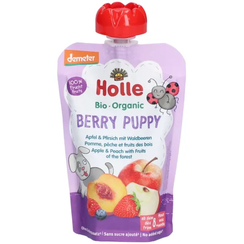 Holle, Holle Quetschbeutel Berry Puppy (100g)