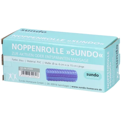 SUNDO, SUNDO Noppenrolle 15cm ø6cm blau (1 Stk)