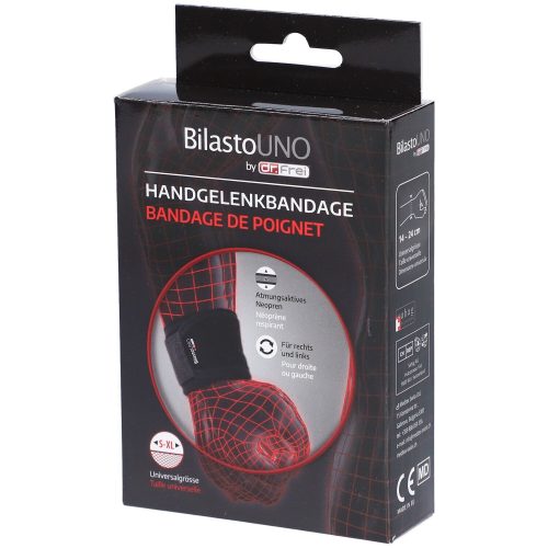 Bilasto, Bilasto Uno Handgelenkbandage mit Velcro S-XL (1 Stk)