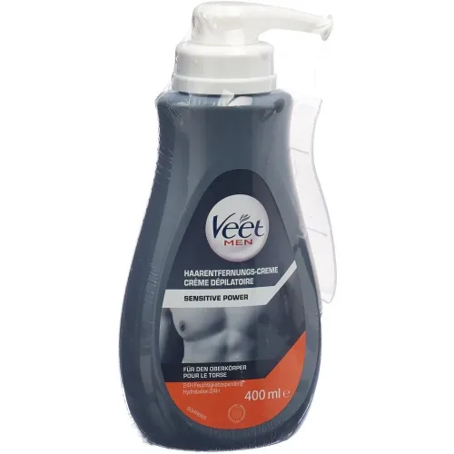 Veet-Men, Veet-Men - Sensitive Power Haarentfernungscreme - 400ml