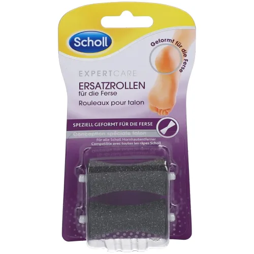Scholl, SCHOLL ExpertCare Ersatzrollen für die Ferse (2 Stk)