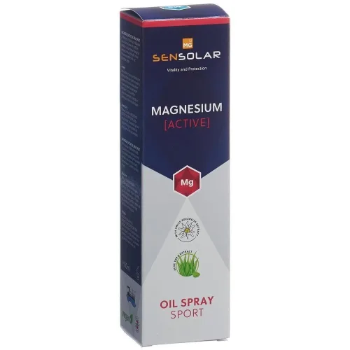Sensolar, SENSOLAR Magnesium Active Oil Spray SPORT (100ml)