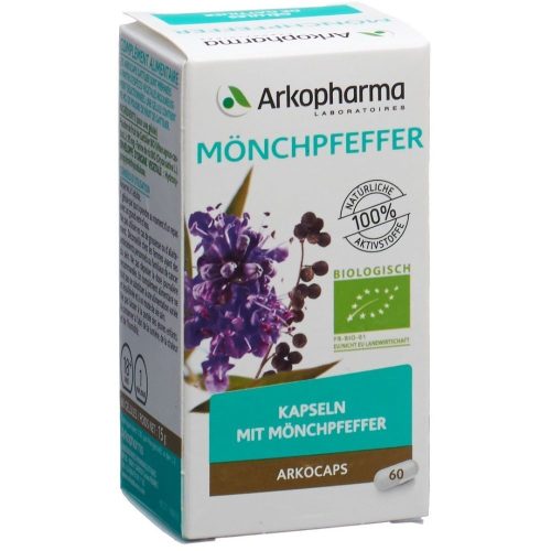 Arkopharma, ARKOCAPS Mönchpfeffer Bio Kapseln (60 Stk)