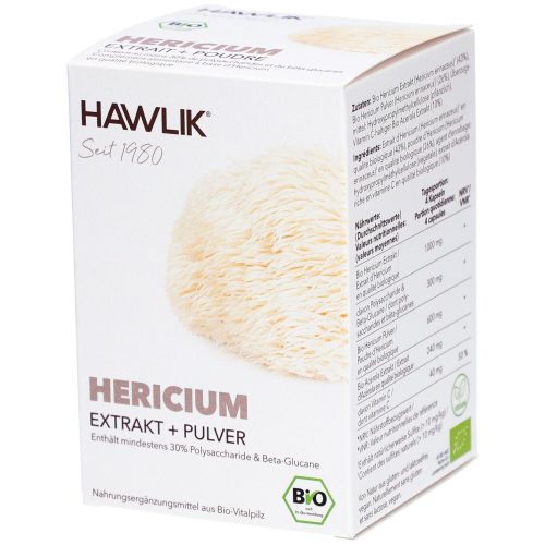 HAWLIK, HAWLIK Hericium Extrakt + Pulver Kapseln (120 Stk)