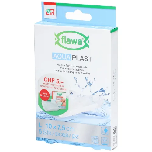 FLAWA, FLAWA Aqua Pflaster 7.5x10cm wasserfest (5 Stk)