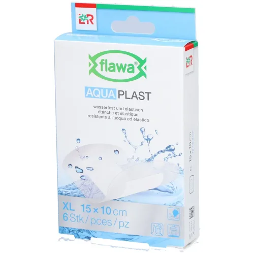 FLAWA, FLAWA Aqua Pflaster 10x15cm wasserfest (6 Stk)