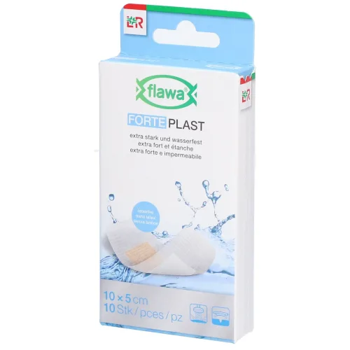 FLAWA, FLAWA Forte Plast Pflaster Transparent 5x10cm (10 Stk)