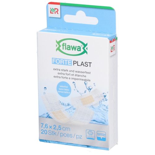 FLAWA, FLAWA Forte Plast Wundpflaster, transparent, 2.5x7.6cm (20 Stk)