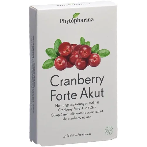 Phytopharma, Phytopharma Cranberry Forte Akut Tabletten (30 Stk)