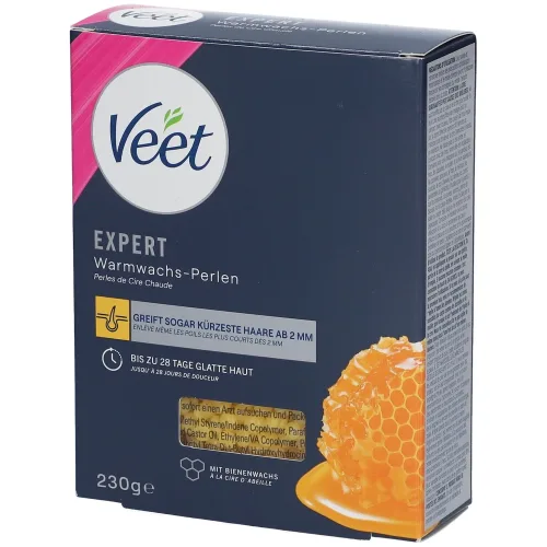 Veet, Veet - Warmwachs Perlen, Expert, 230  g