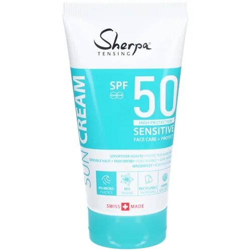 Sherpa, Sherpa Tensing Sonnencreme SPF 50 Sensitive (50ml)