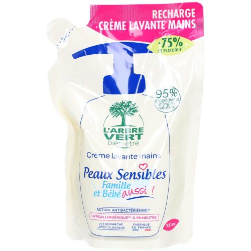L'ARBRE VERT, L'ARBRE VERT Öko Handseife Empfindliche Haut Refill (300ml)