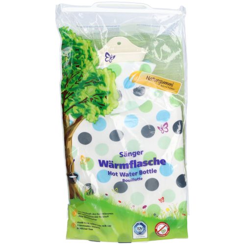 Sänger, Sänger Wärmflasche Naturkautschuk Plüsch 2 Liter Tupfen (1 Stk)