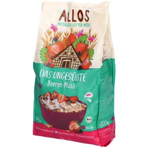 Allos, Allos Das ungesüsste Beeren-Müsli (500g)