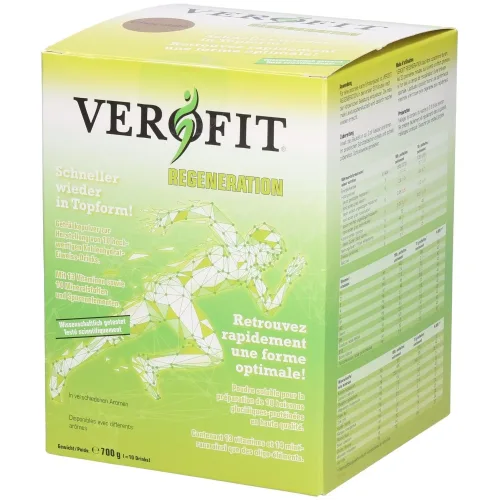 undefined, VEROFIT Regeneration Schokolade 10 Beutel à 70 g