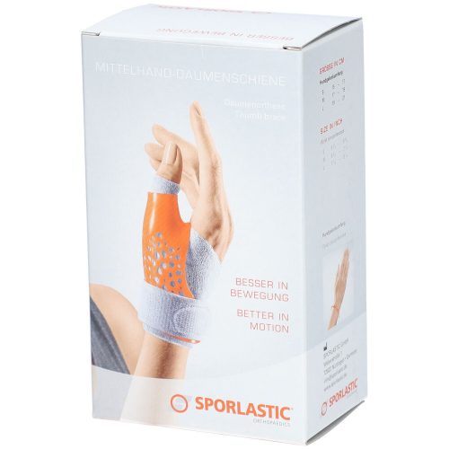 Sporlastic, SPORLASTIC Mittelhand Daumenschiene 17-19cm links hautfarbig (1 Stk)