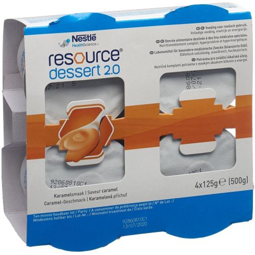 Resource, Resource Dessert 2.0 Caramel (4x125g)