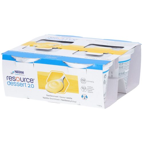 Resource, Resource Dessert 2.0 Vanille (4x125g)