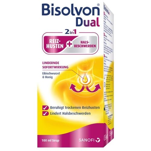 Bisolvon, Bisolvon Dual 2 in 1 Hustensirup (100ml)