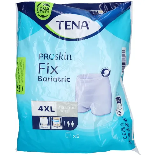Tena, TENA Fix Fixierhose, Grösse 4XL, Taille 140-200cm (5 Stk)