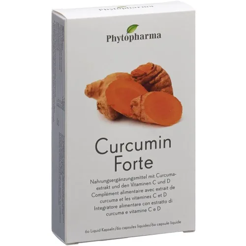 Phytopharma, Phytopharma Curcumin Forte Liquid Kapseln (60 Stk)