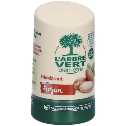 L'ARBRE VERT, L'ARBRE VERT Öko Deodorant Argan & Hamamelis (50ml)