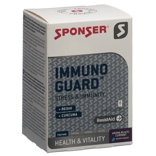 SPONSER, Sponser Immunoguard Blackcurrant (10x4g)