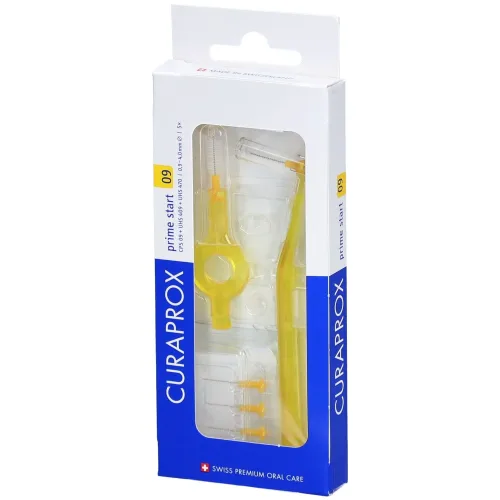 CURAPROX, CURAPROX - Interdentalbürste Set prime start, Gr. 011, 5 Stk.,  Gelb