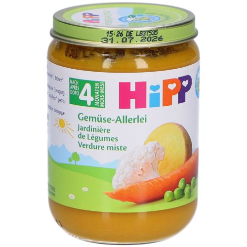 Hipp, Hipp Gemüse-Allerlei Glas (190g)