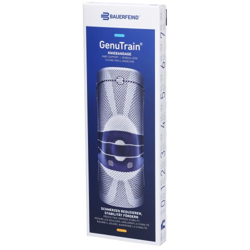 GenuTrain, GenuTrain Aktivbandage mit Silikonrand Grösse 5 titan (1 Stk)