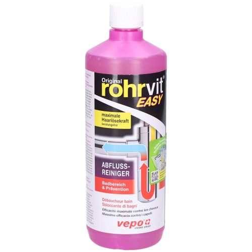 Original rohrvit, rohrvit EASY Abflussreiniger (1l)