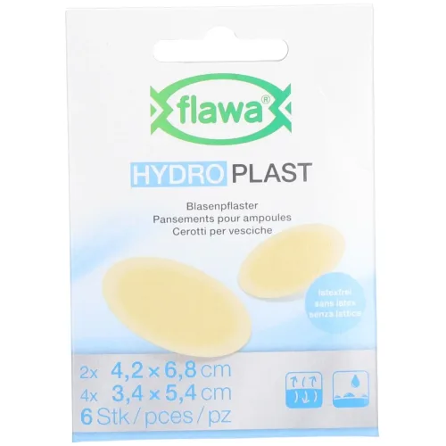 FLAWA, FLAWA HYDRO Blasenpflaster 2 Grössen (6 Stk)