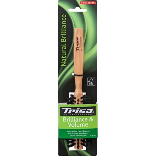 undefined, TRISA Natural Brilliance Haarb&uuml;rste rund